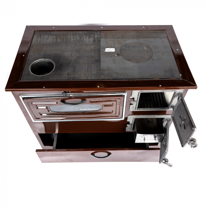 Lichidare Soba pe lemne 9kW Grand Fantazia, cos stanga [4]