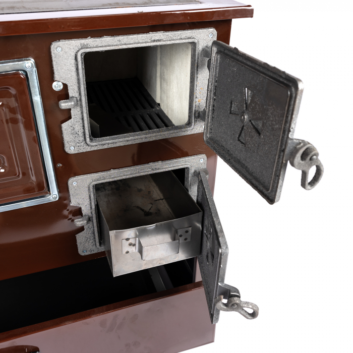 Lichidare Soba pe lemne 9kW Grand Fantazia, cos stanga [3]