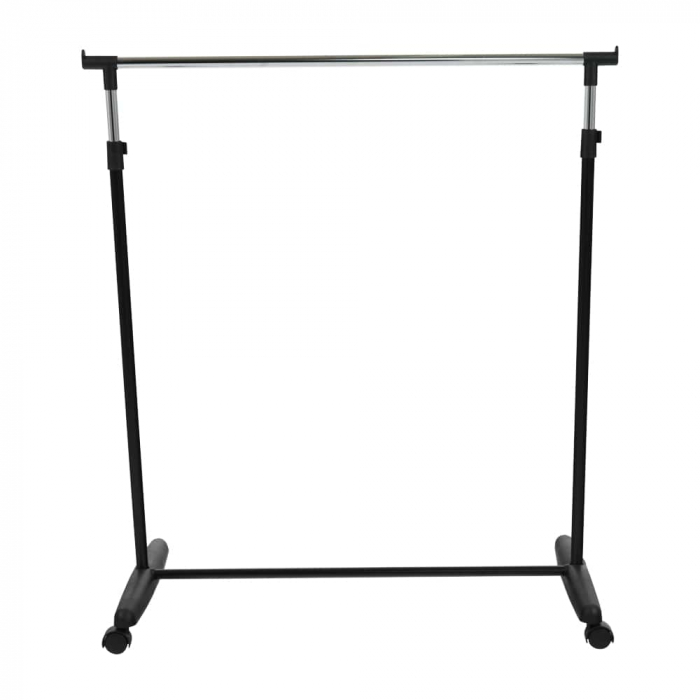 Stand haine simplu, negru, 85x43x95-160 cm [6]