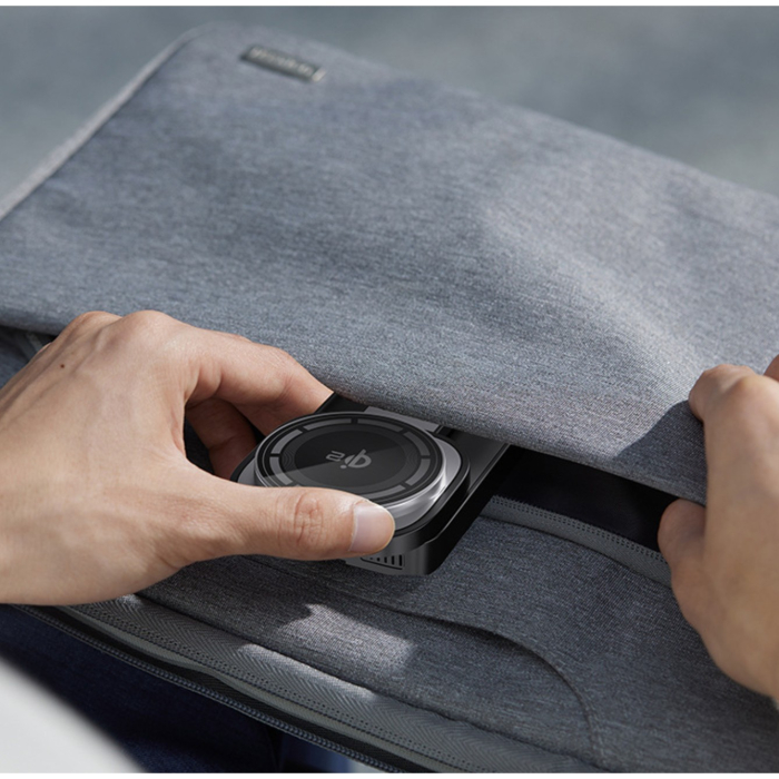 Statie de Incarcare MagSafe 3 in 1, Flippy, Magnetica Wireles Charger, Compatibil cu Apple iPhone, iWatch, AirPods, New Design, Max 23W, 11 x 6.5 x 2.9 cm, Negru [5]