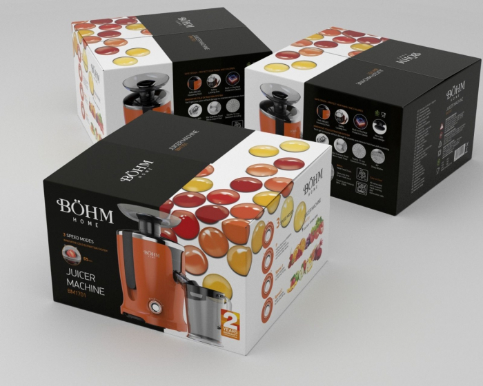 Storcator pentru fructe si legume , 600 W.Material Fara BPA, BoHM BM1701 [3]