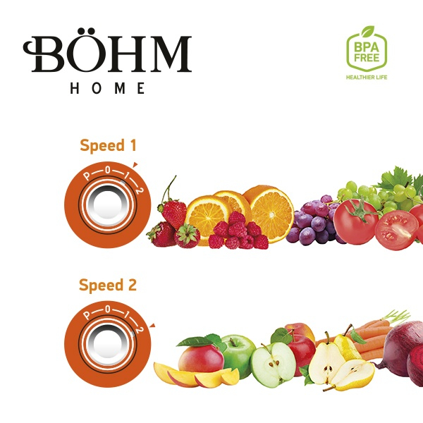 Storcator pentru fructe si legume , 600 W.Material Fara BPA, BoHM BM1701 [4]