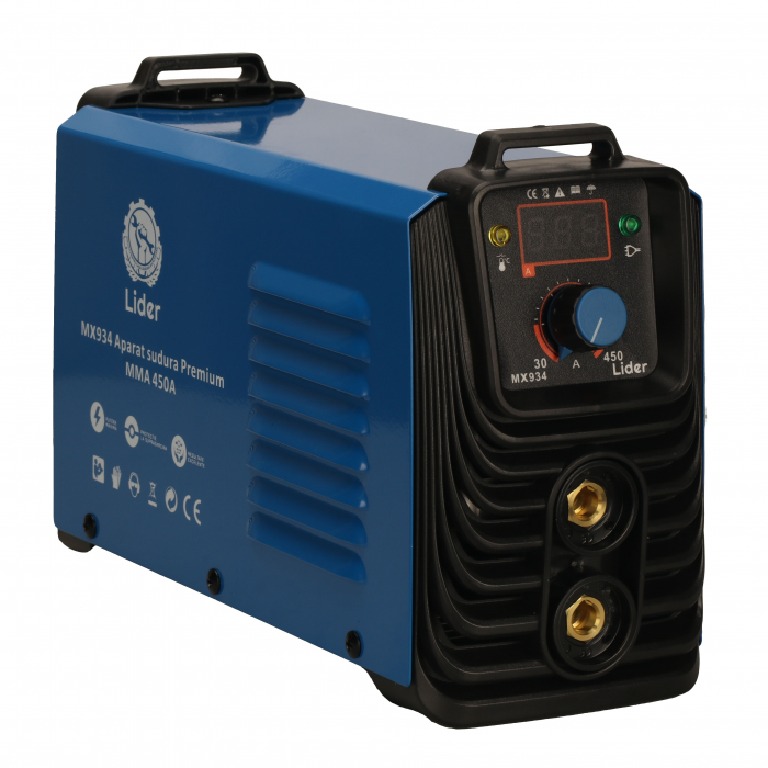 *Super pret* Invertor de sudura 450 A, Lider MMA, electrod 1.6 - 5 mm, Hot Start, Arc Forta, Anti - Stick, cabluri 3M [2]