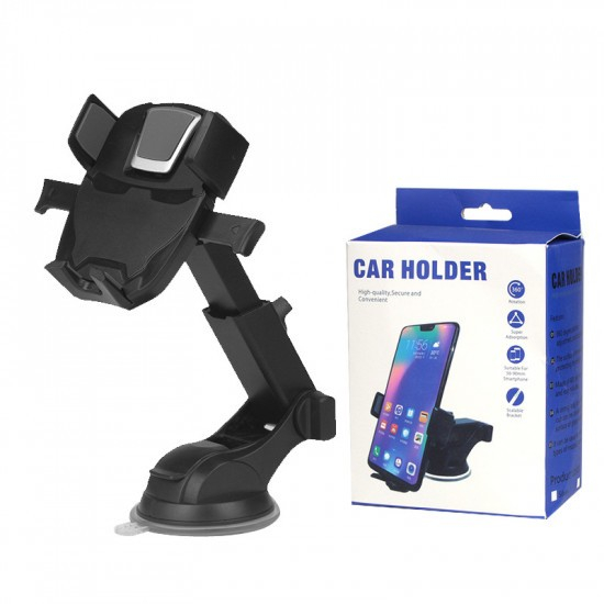 Suport auto Flippy 3rd pentru telefon, Negru [2]