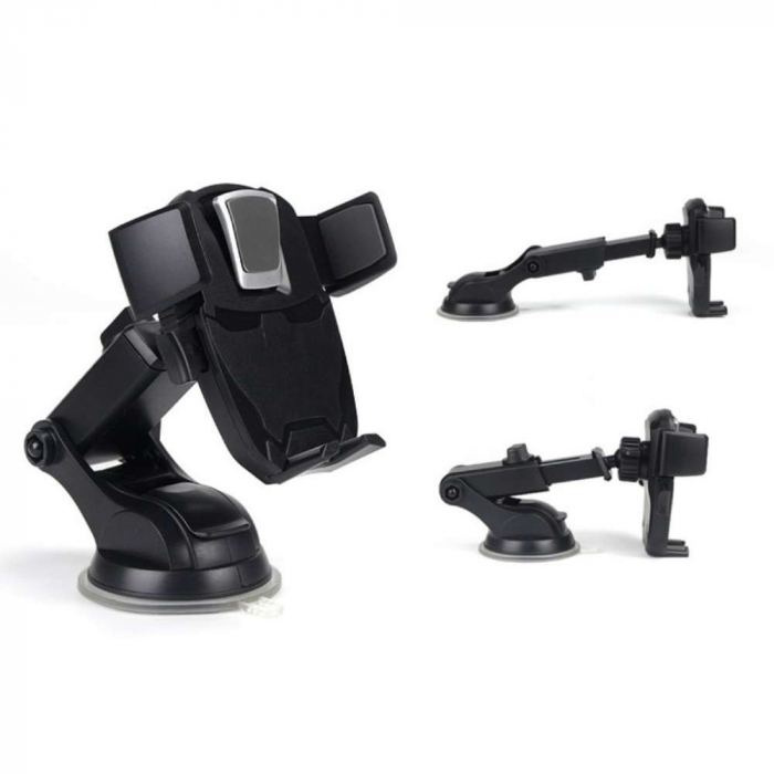 Suport auto Flippy 3rd pentru telefon, Negru [17]