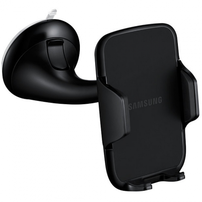 Suport auto parbriz Samsung EE-V200 + Incarcator auto Samsung EP-LN915UB cu cablu Type C detasabil inclus, Negru [2]