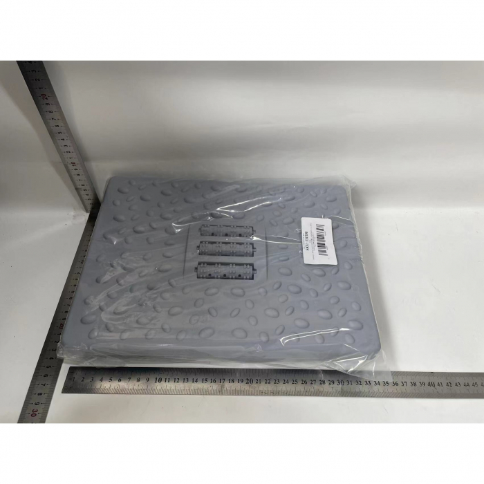 Suport Ergonimic pentru Picioare, Flippy, Plastic, cu Role de Masaj pentru Talpi, pentru Birou, Usor de Transportat, Detasabil, 33.5x24x12 cm, Gri [2]