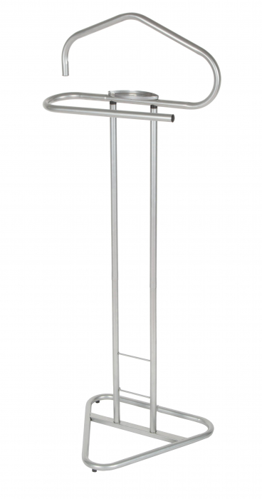 Suport haine metalic, gri, 46x110 cm [1]