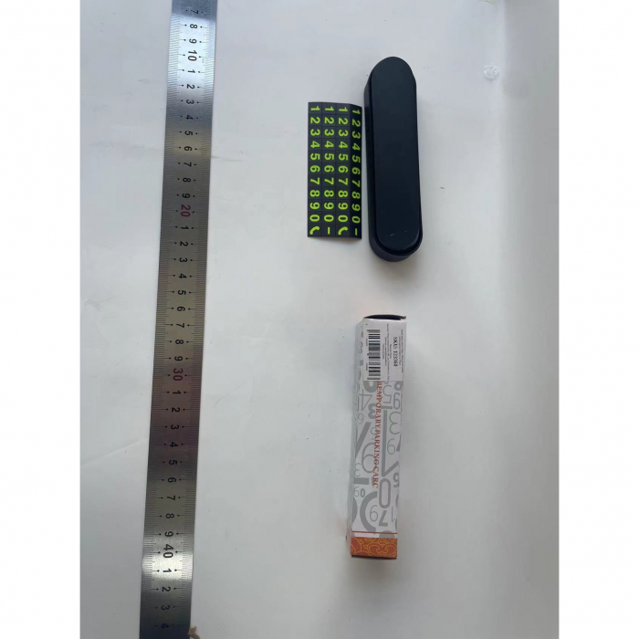 Suport numar telefon Flippy, afisaj parcare numar telefon/parcare temporara, Negru [5]
