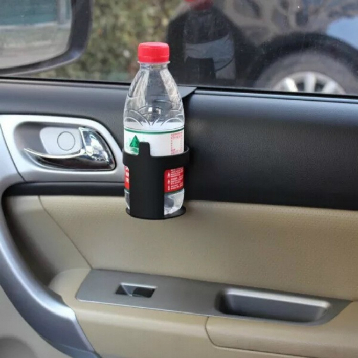 * LICHIDARE STOC * Suport pentru Pahar in Automobil, Flippy, Suport Pahar pentru Masina, din Plastic / ABS, Anti Alunecare, Universal pentru Bauturi Reci sau Calde, ABS, 11.5 x. 6.5 x 6.5 cm Negru - [5]