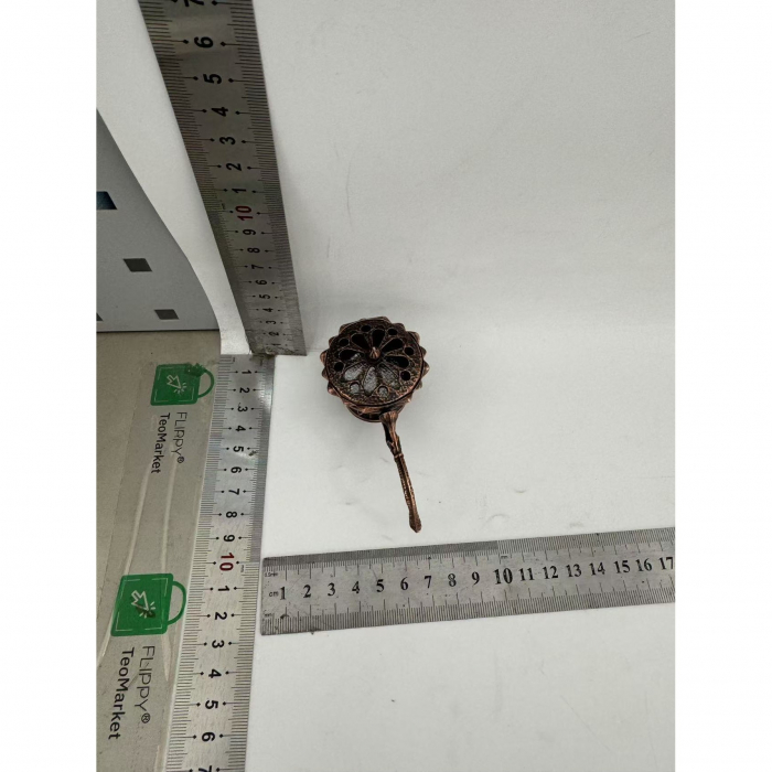 Suport pentru Tamaie, Flippy, cu capac, Rosu Cupru [3]