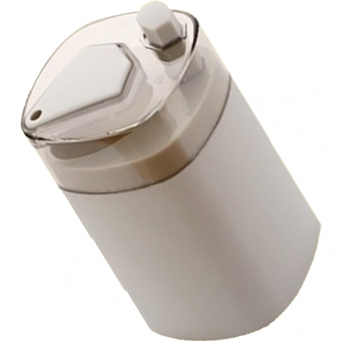 Lichidare Suport Scobitori, Flippy, Automat, cu Buton si Capac, din PP, 9.5x6 cm, Gri [2]