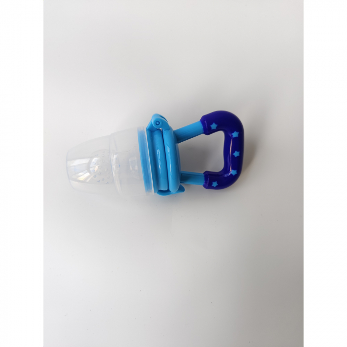 Suzeta pentru diversificarea alimentatiei/dentitie Flippy, potrivit pentru fructe si piure proaspat, Albastru, fara BPA [7]