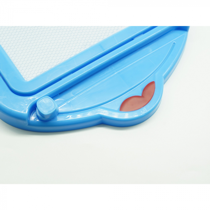 Tabla Magnetica pentru desen Flippy, Pix, forma Soricel, dimensiuni 23x26.5 cm, Dezvolta Creativitatea, Albastru [2]