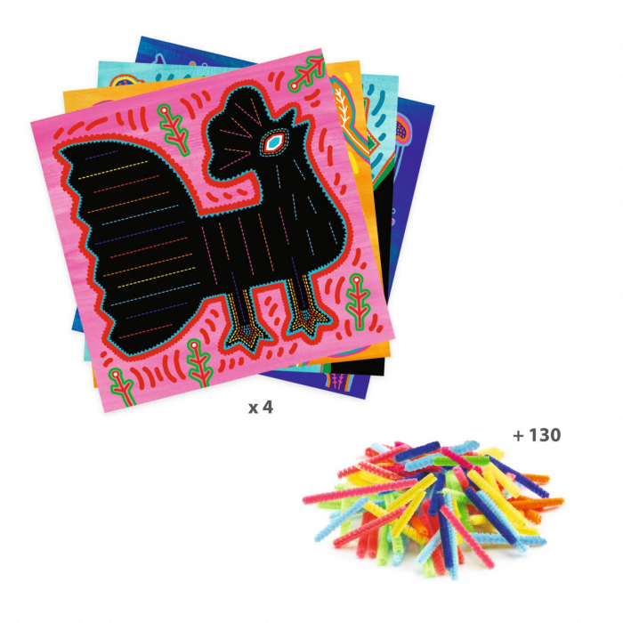 Tablouri cu sarma plusata Super soft, Djeco [3]