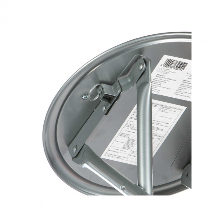 Lichidare Taburet pliant Malaga, rosu, 30x30x45 cm [3]