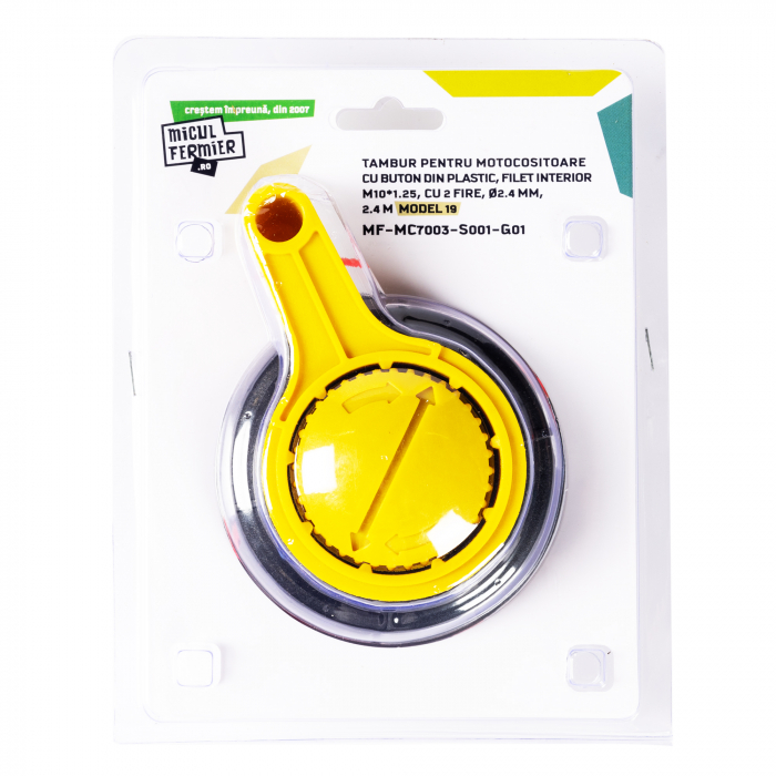 Tambur 2.4 mm Micul Fermier, buton plastic Model 19 [2]