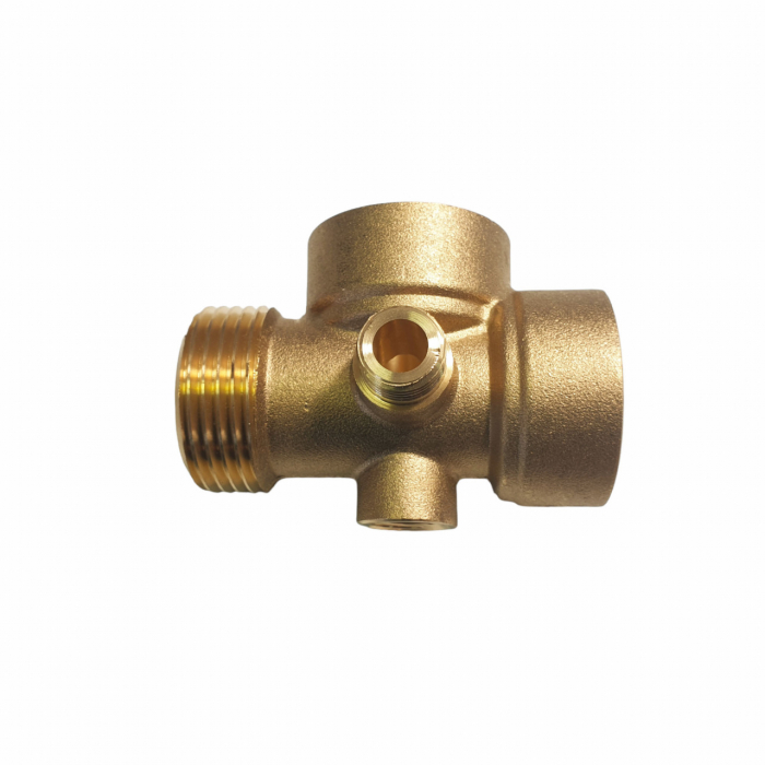 Teu de lagatura din alama cu 5 cai 7cm 170g, Elefant [1]
