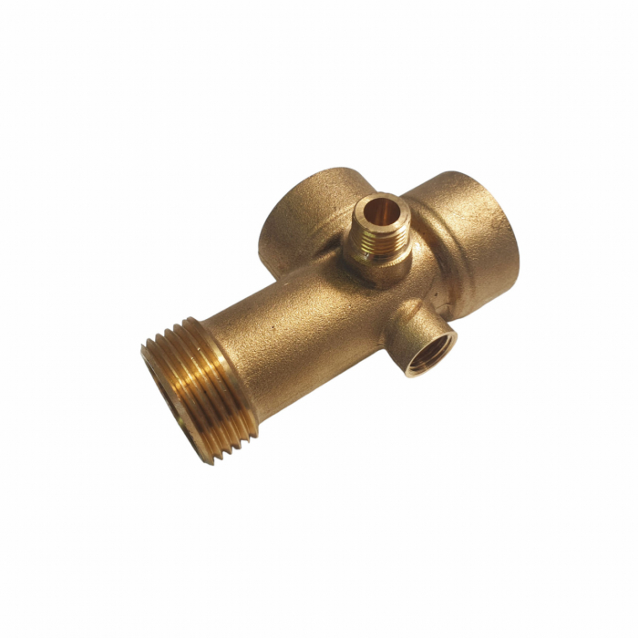 Teu de lagatura din alama cu 5 cai 9cm 170g, Elefant [2]