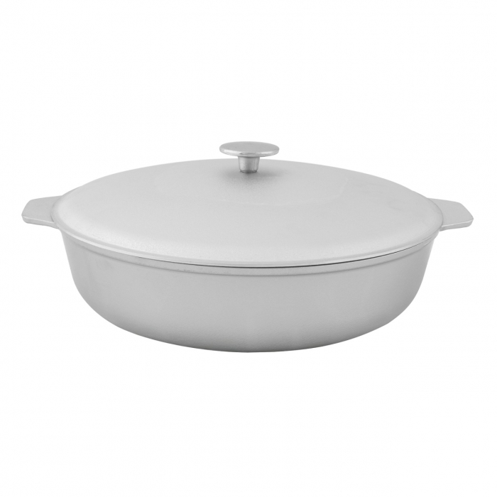 Tigaie aluminiu alimentar cu capac, 320x83 mm ELEFANT [2]