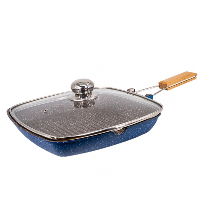 Tigaie grill cu interior antiaderent Blaumann, 24cm, BL-2400-24 [1]