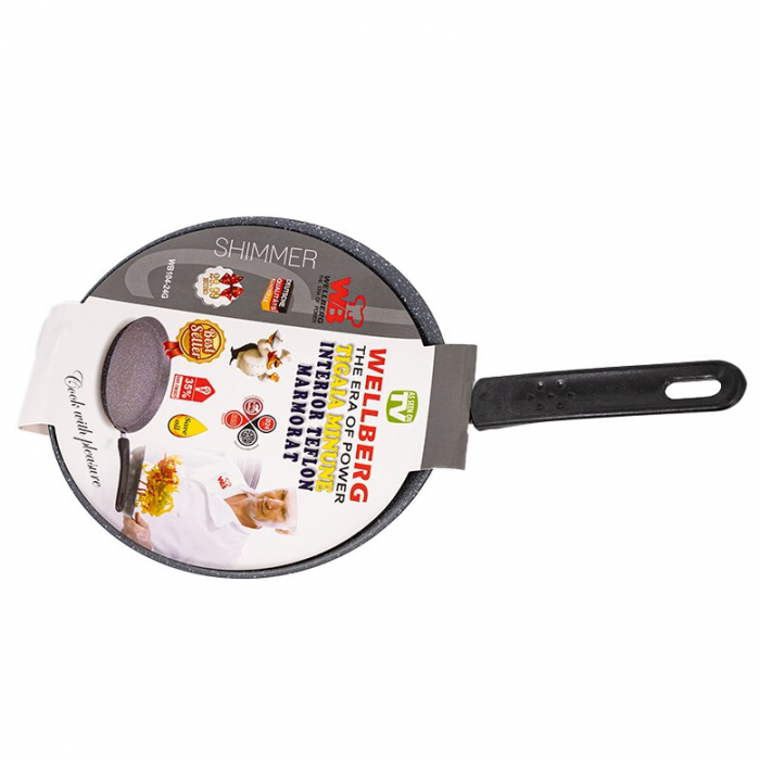 Tigaie pentru clatite Wellberg, cu interior antiaderent, diametru 24 cm WB104-24 [2]