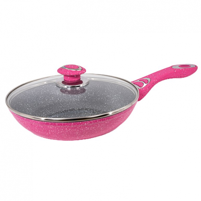 Tigaie universala Wellberg, cu interior antiaderent, diametru 24 cm, WB-2266-24R [1]