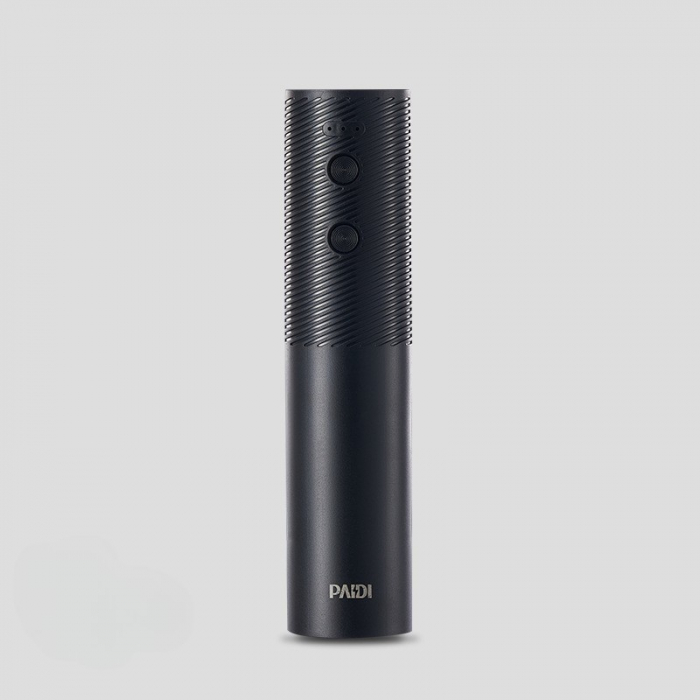Tirbuson Electric, Flippy, Deschizator Sticle de Vin, Incarcare USB, 20 x 4.6 cm, Negru [4]