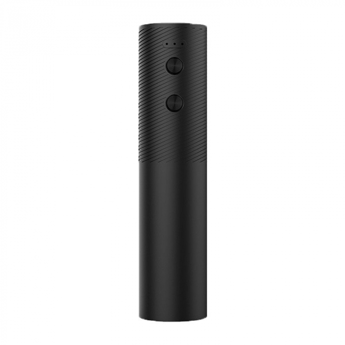 Tirbuson Electric, Flippy, Deschizator Sticle de Vin, Incarcare USB, 20 x 4.6 cm, Negru [1]