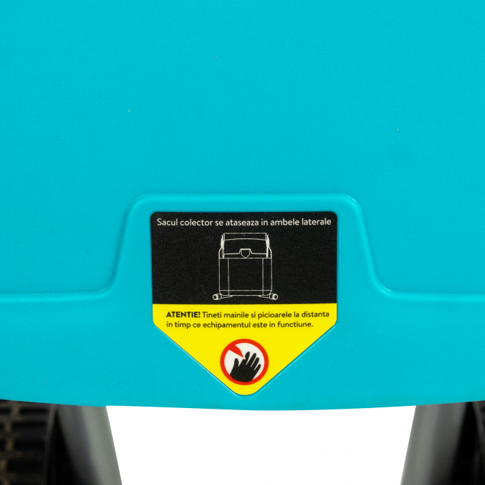 Tocator de crengi si resturi vegetale, 2500W, 45mm diametru maxim de taiere, cu sac colector 45L [14]