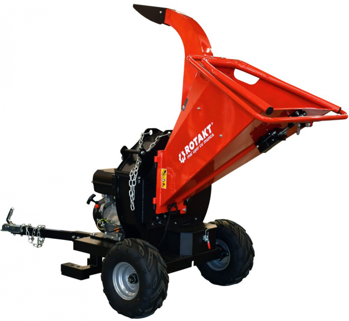 Tocator de crengi tractabil, ROTAKT ROTC-15HD, Diametru tocare lemn 100 mm, Motor termic 15 CP [2]