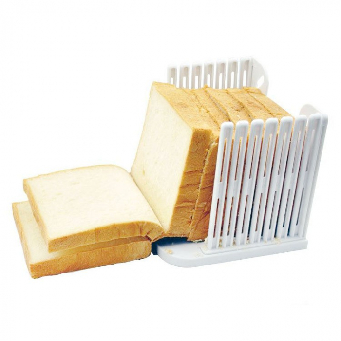 Tocator de Paine, Flippy, din Plastic, Alb [1]