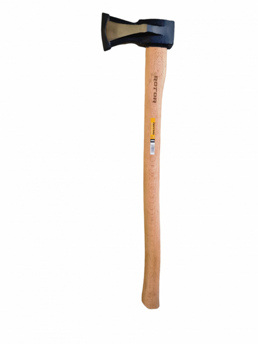 Topor despicator cu maner de lemn 2000g ROTOR [2]