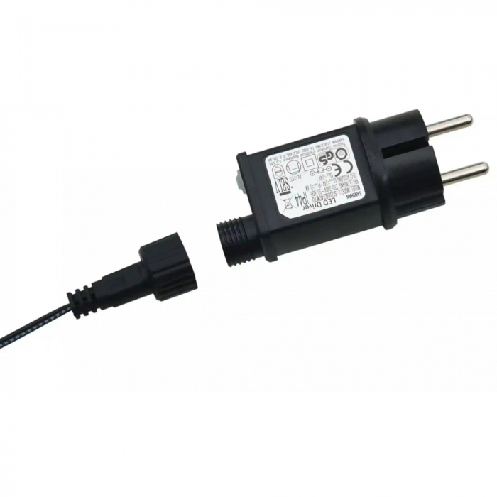 ! LICHIDARE DE STOC ! Transformator Instalatie Flippy, Standard European, Pentru Interior/Exterior, 8 Functii, 4.5V / 6W, Negru [2]