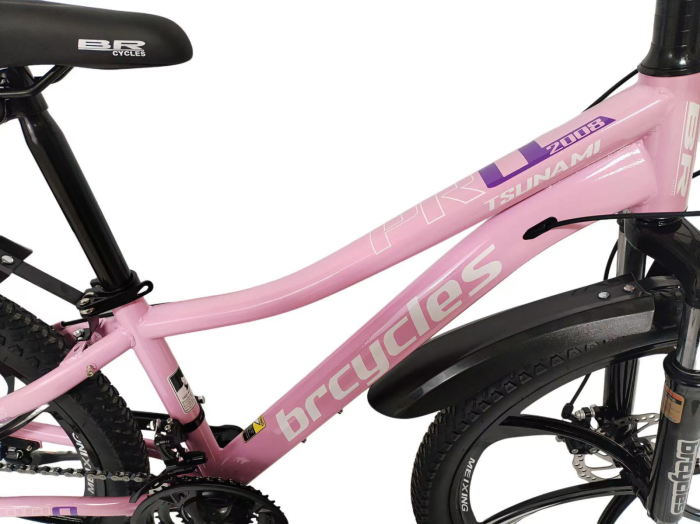 Bicicleta MTB 24″ S2403, cadru OTEL, 21 viteze, Roti magnesium cu Shimano, Roz [10]