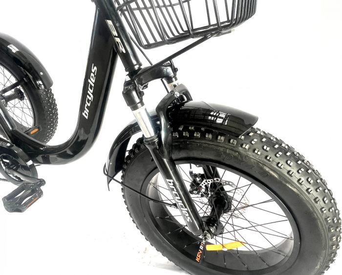 Tricicleta adulti,Fat cauciuc cu cos 20 inch Negru T2001 [7]