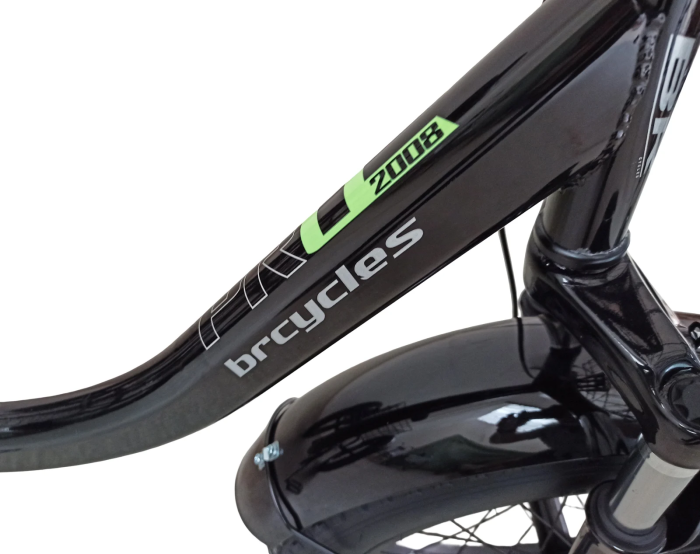 Tricicleta adulti, Fat cauciuc cu cos 24 inch Negru T2401 [8]