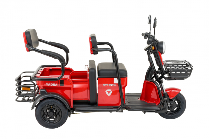 TRICICLETA ELECTRICA 2 LOCURI ZT17 GULL 1300W 60V 20A FARA PERMIS, autonomie 50 km [2]