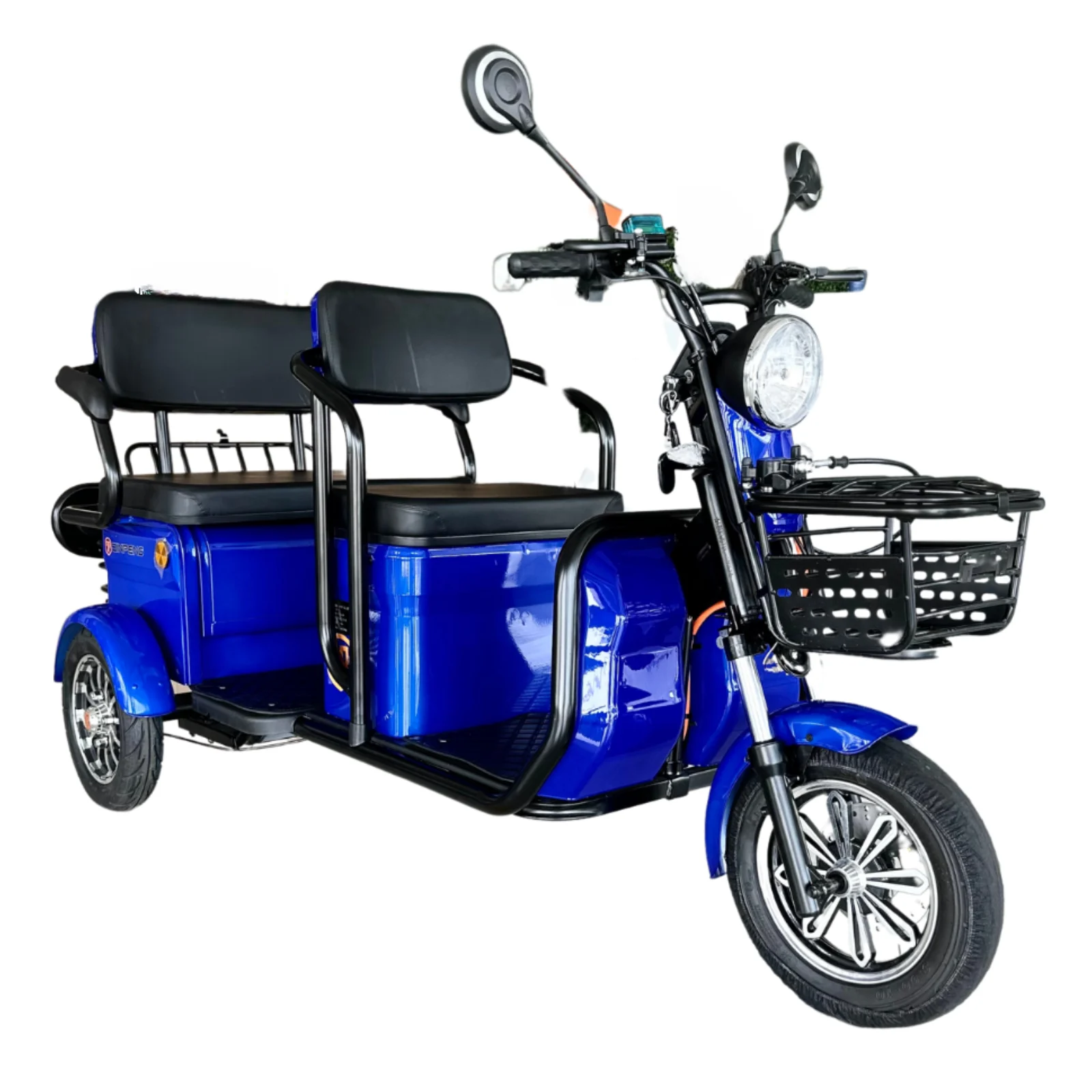 Tricicleta electrica AMR Eco Ride , 2 locuri, 25km/h fara permis, motor 2100w, 72v 20Ah [2]