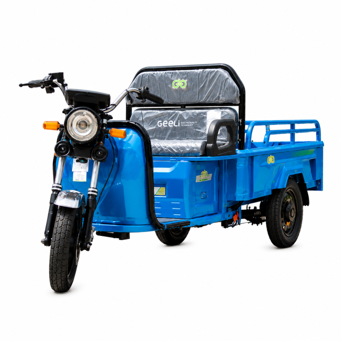 Tricicleta electrica Geeli E-pickup cu remorca basculabila 1500W, fara permis, 25km/h, baterie 60V 32Ah, autonomie 50-70 km [4]