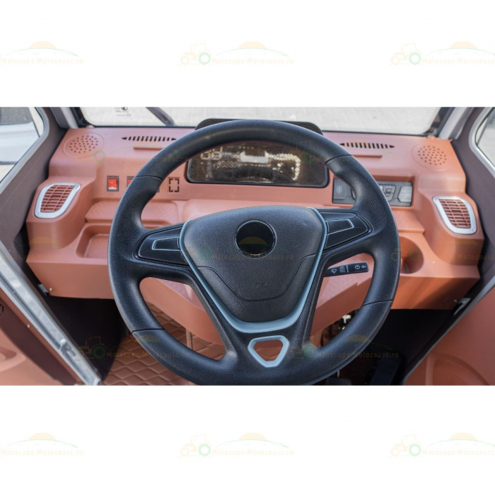 Tricicleta electrica KUBA E-KAMYONET cu cabina, autonomie 80 km, 72V 58Ah, 4000W, 25km/h, NU NECESITA PERMIS [6]