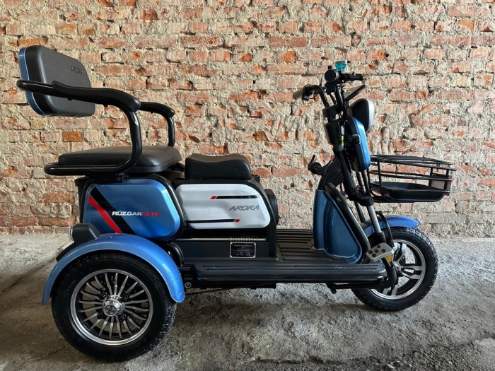 Tricicletă electrică RUZGAR ARORA 650W 60V 20Ah limitata 25km/h [2]