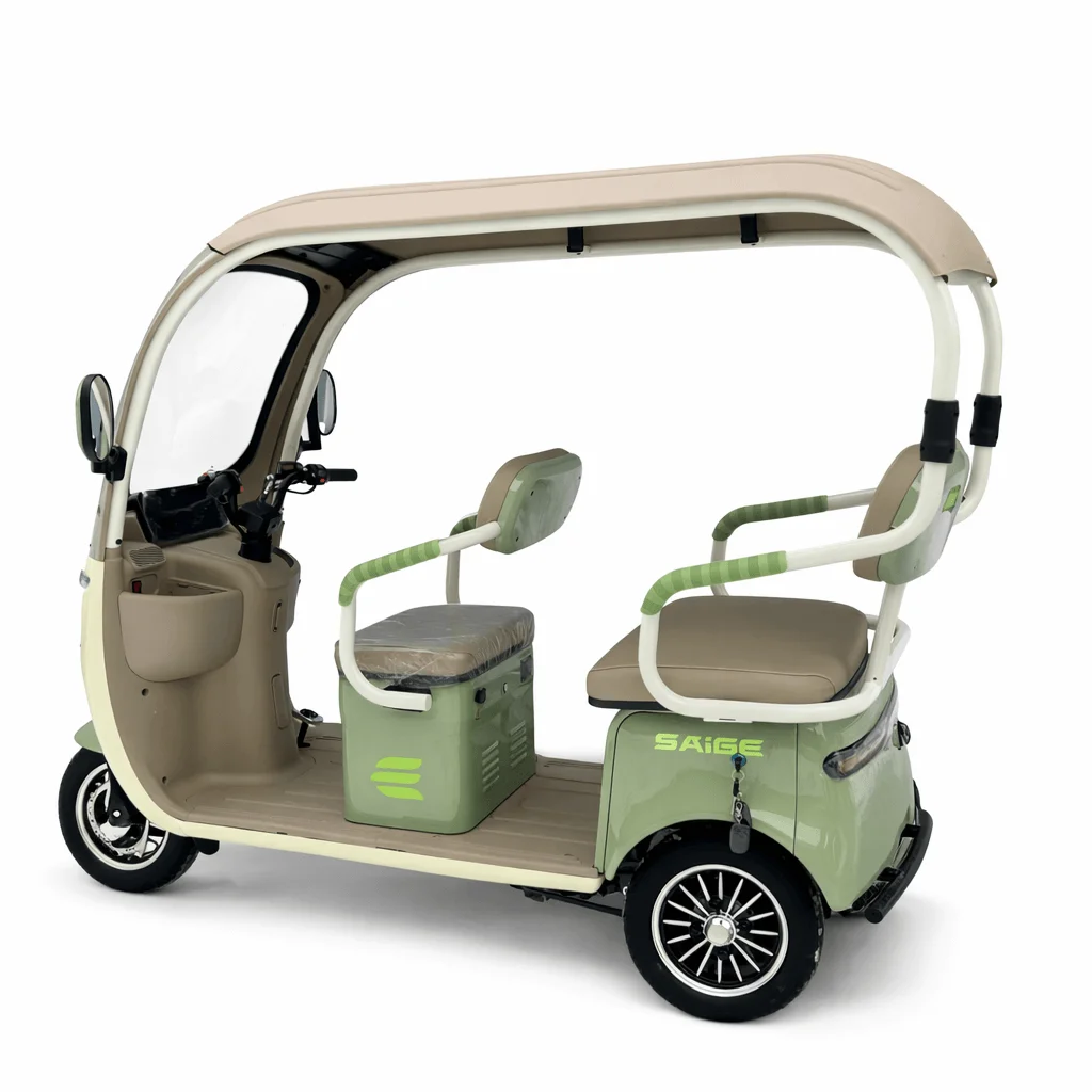 Tricicleta Electrica SAIGE XC, Motor 1800W, Autonomie 60-80 km, Viteza 25 km/h, Baterie 72V 20Ah, fara permis [2]