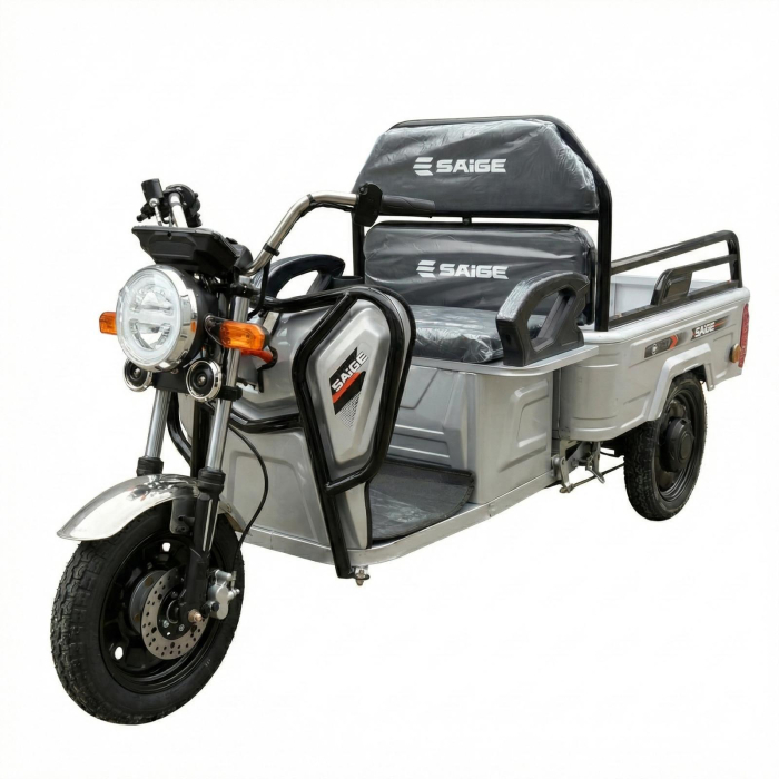 Tricicleta electrica XPB1600 cu remorca basculabila 1600W, fara permis,25km/h, baterie 72V32Ah, autonomie 70 km [15]