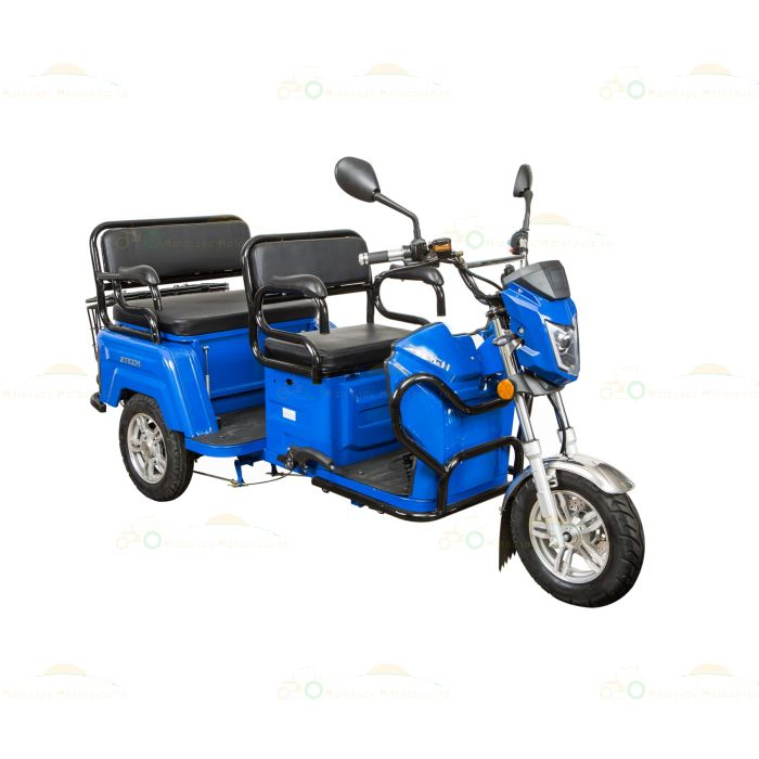 Tricicleta electrica Ztech ZT-31-A TRILUX 3.0  autonomie 60 Km viteza maxima 25 km/h putere 1500W acumulator 20Ah/72V nu necesita permis [6]