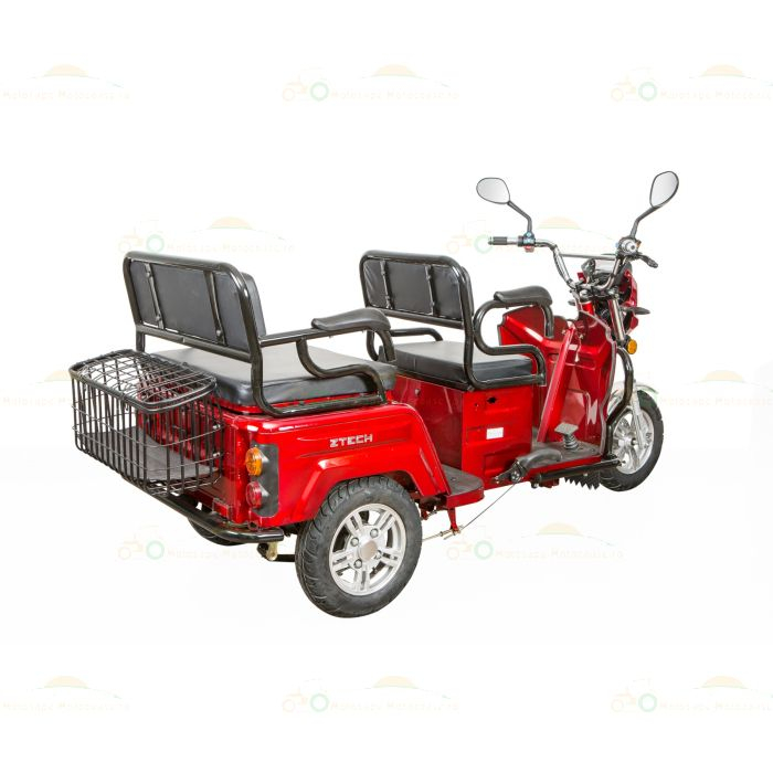 Tricicleta electrica Ztech ZT-31-A TRILUX 3.0  autonomie 60 Km viteza maxima 25 km/h putere 1500W acumulator 20Ah/72V nu necesita permis [4]