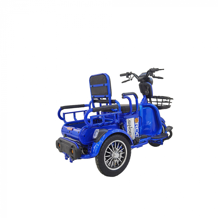 Triciclu Electric RDB SINOE PRO, fara permis, 1160W, 25km/h, autonomie 55 km, 60V, 20Ah [8]