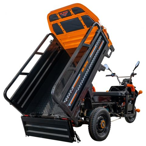 Triciclu Electric Cargo Ruris Pilot 3120N, 2000 W, autonomie 70 km, fara permis, bena basculabila [16]