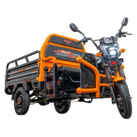 Triciclu Electric Cargo Ruris Pilot 3120N, 2000 W, autonomie 70 km, fara permis, bena basculabila [6]