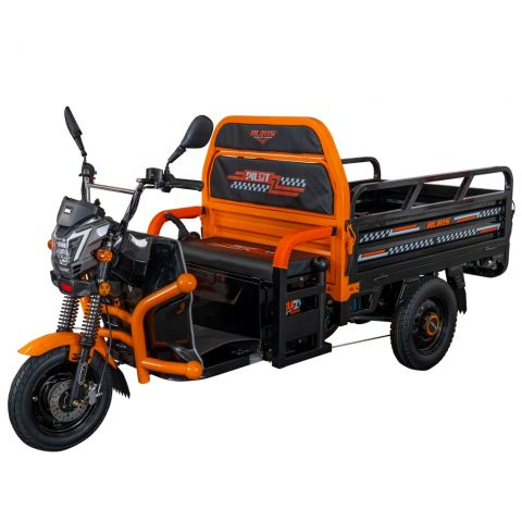 Triciclu Electric Cargo Ruris Pilot 3120N, 2000 W, autonomie 70 km, fara permis, bena basculabila [1]